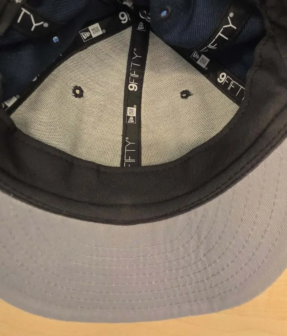 New Era Dallas Mavericks 9FIFTY Youth Snapback Hat Blue Navy